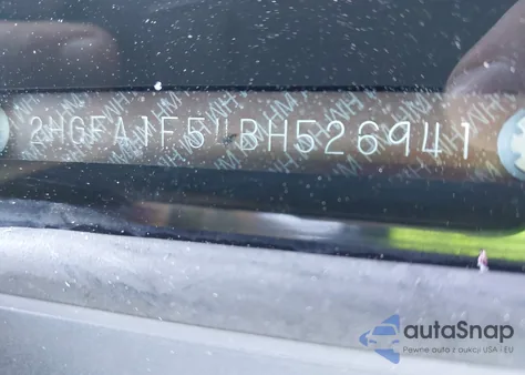 2011 Honda Civic Lx z USA, uszkodzony, nr VIN 2HGFA1F54BH526941